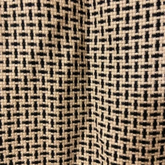 Escada Women’s Pull On Zip Tan and Black Tweed Lined Skirt. - Picture 2 of 10